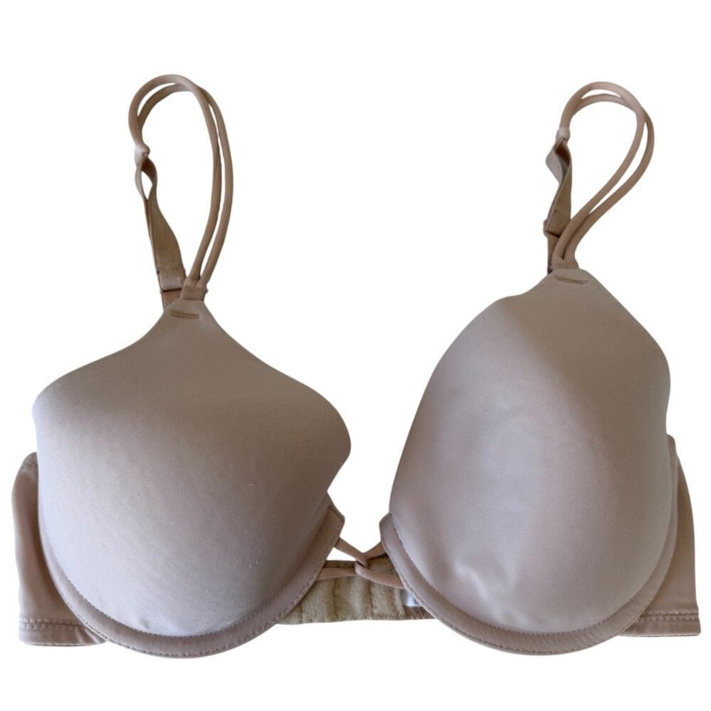 Wacoal 65842 Custom Contour Push-Up Convertible Bra Nude Light Beige Size 32D
